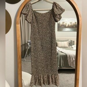 Petal & Pup Midi Summer Dress - M